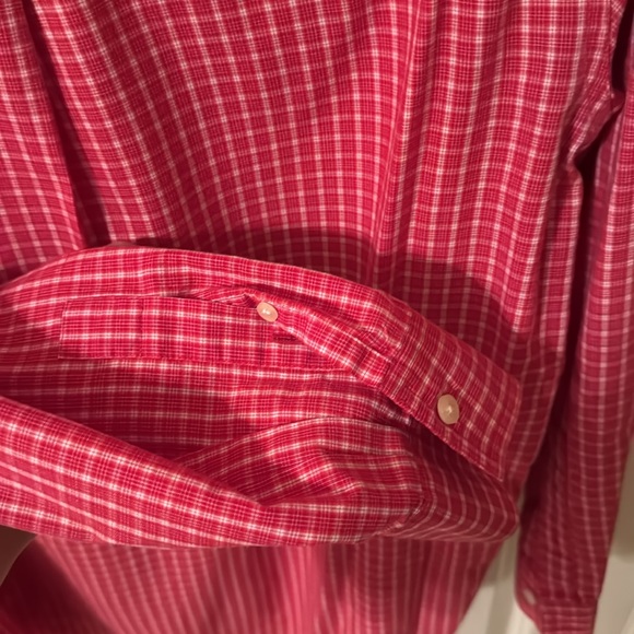 Chaps Red Plaid Shirt! - Picture 7 of 7